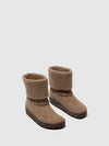 Round Toe Boots CADY TAUPE
